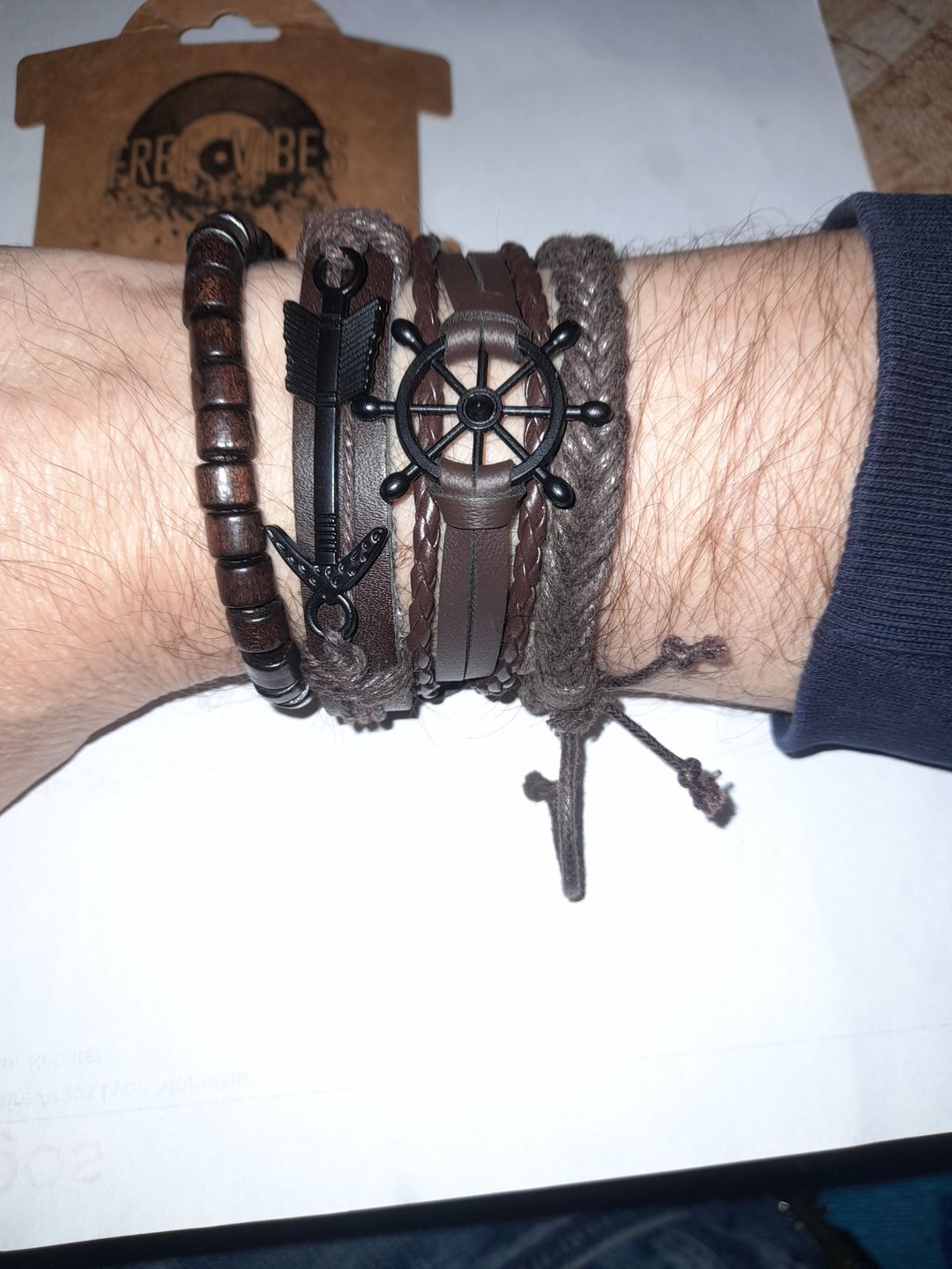 Customer photo review of Bracelet Tlaloc