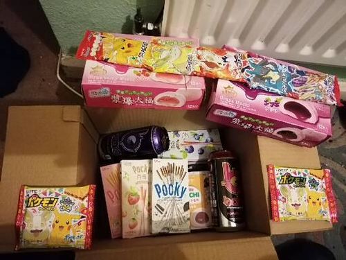 Customer photo review of Pocky Sticks Blueberry & Raspberry Flavour - 47g