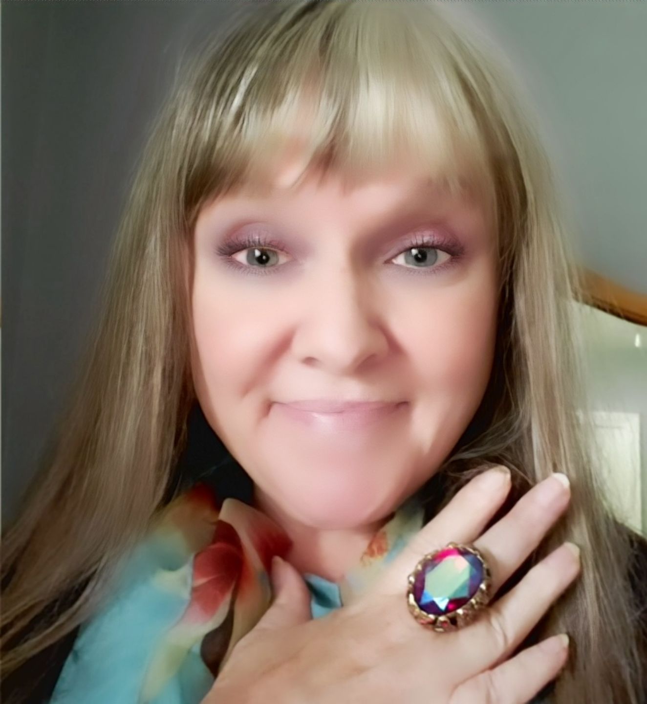 Customer photo review of Heidi Daus® "Dare to Wear" Crystal Statement Ring