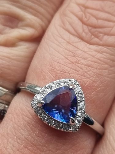 Customer photo review of Galaxy Bath Bomb - Galaxy Ring Collection