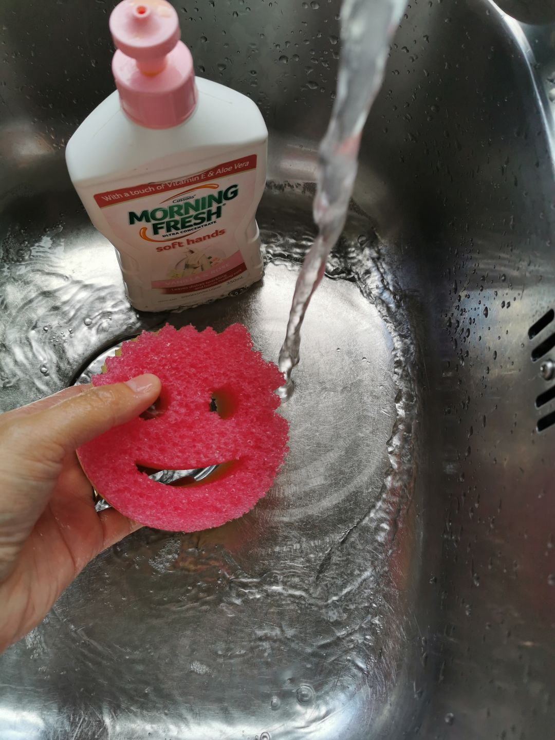 Customer photo review of Scrub Mommy
