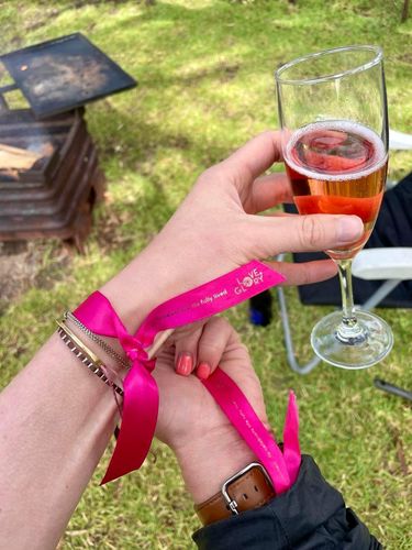 Customer photo review of Sparkling Tempranillo Rosé | 6 Pack