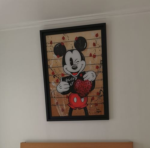 Customer photo review of " Guilty of love " Gold Édition Prestige sur Plexiglas