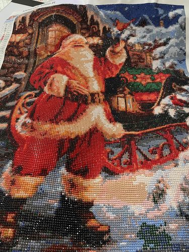 Customer photo review of Santa Claus Christmas House