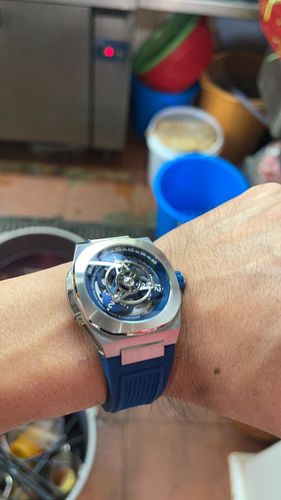 Customer photo review of M3W-blue-rubber
