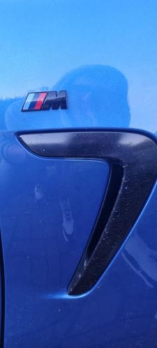 Customer photo review of MHC Black BMW Side Fender M Badges In Gloss Black