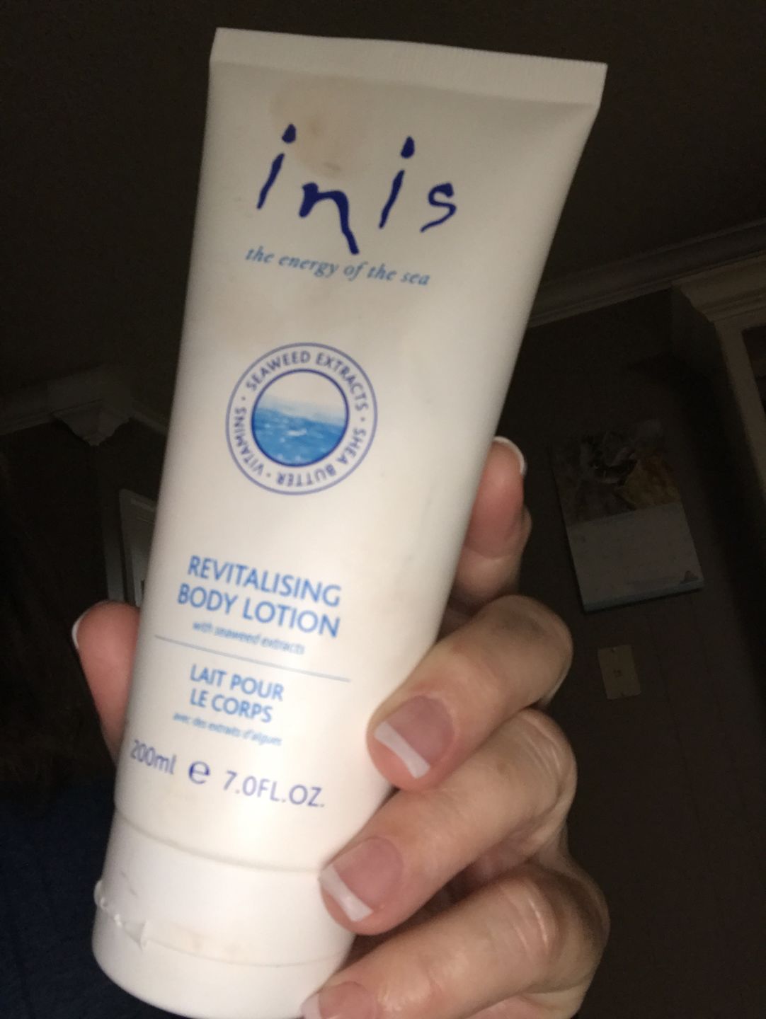 Customer photo review of Inis Revitalising Body Lotion 200ml/7 fl. oz