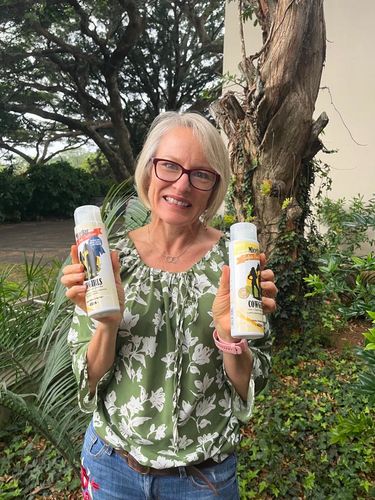 Customer photo review of Micellar Sulfate-Free Shampoo & Conditioner Combo