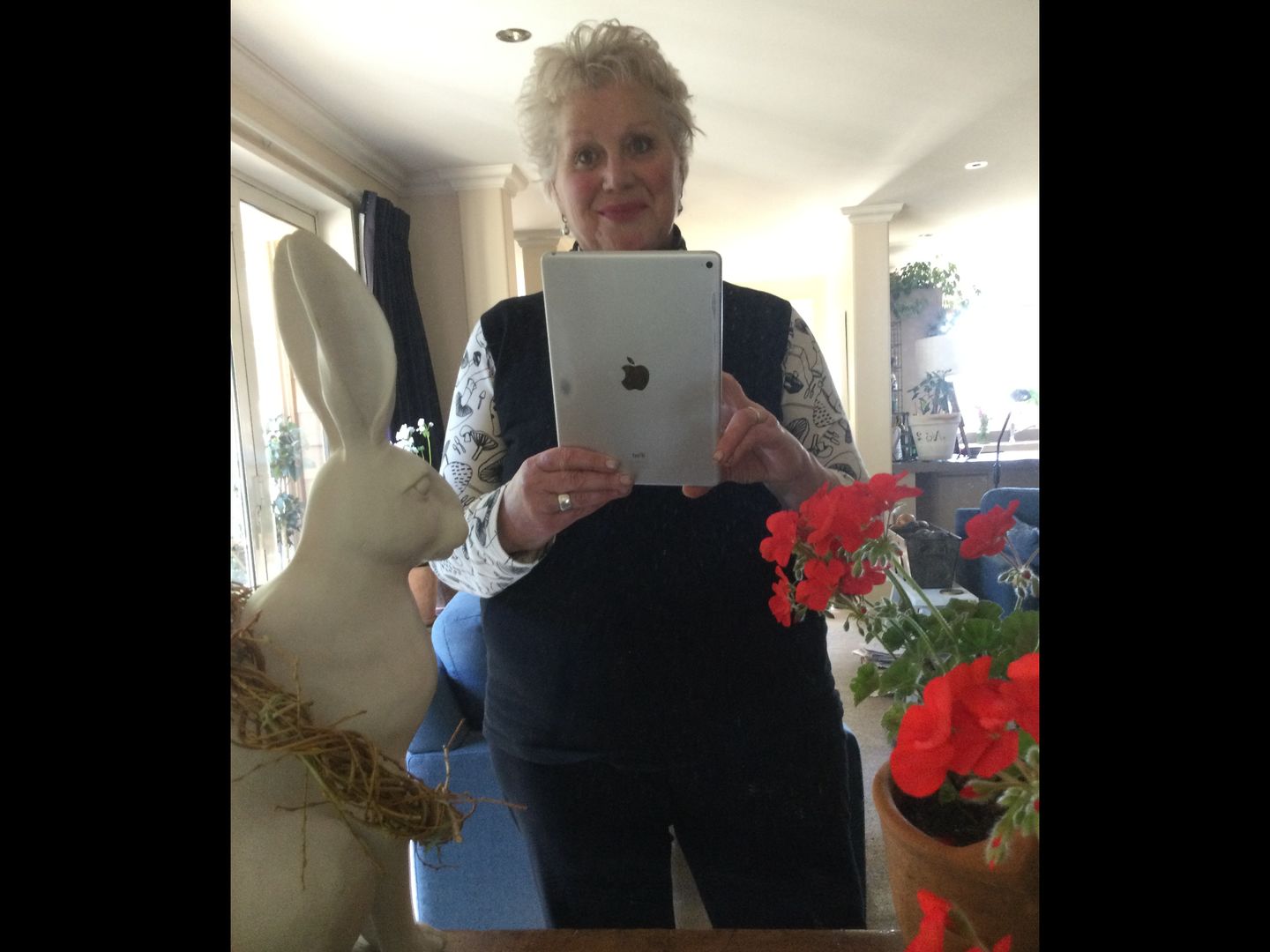 Customer photo review of Adult's Shaped LS Tee Human Folk