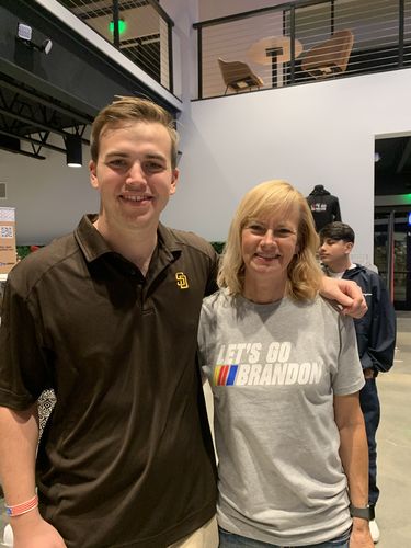 Customer photo review of Let's Go Brandon Men's Apparel