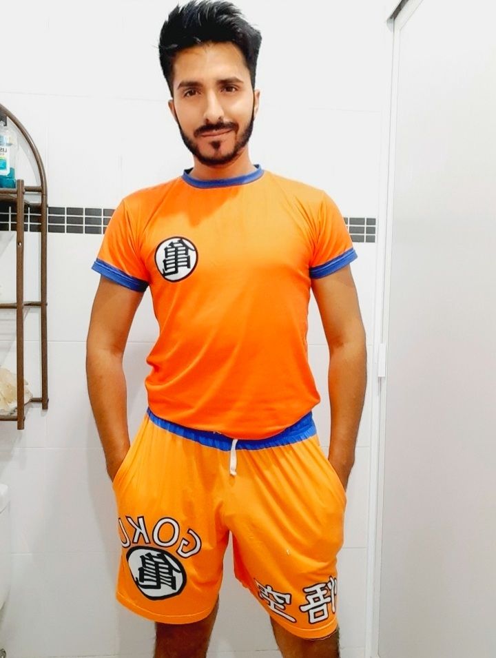 Customer photo review of Playera Pijama Dragon Ball Goku Uniforme