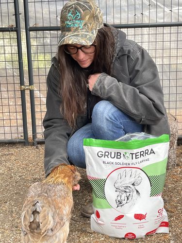 Customer photo review of GrubTerra Dried Larvae