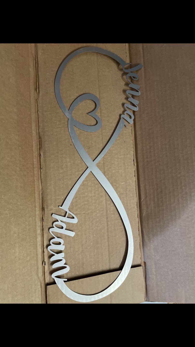 Customer photo review of Infinity Sign- 3 Styles