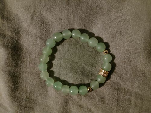 Customer photo review of BRACELET "Paix et équilibre" en  AVENTURINE 8 mm