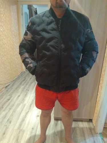Customer photo review of Shawbest-Winter Men Casual Thick Warm Jacket