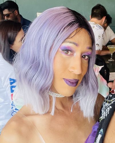 Customer photo review of Outre Lace Front  Wig- Jhalay