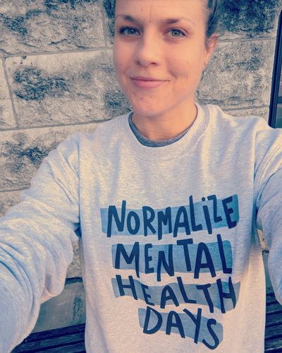 Customer photo review of Normalize Mental Health Days