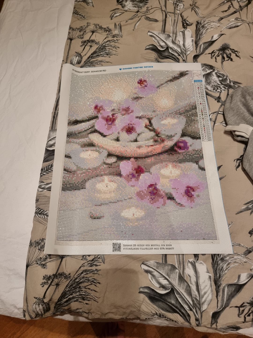 Customer photo review of Orkidéer med ljus