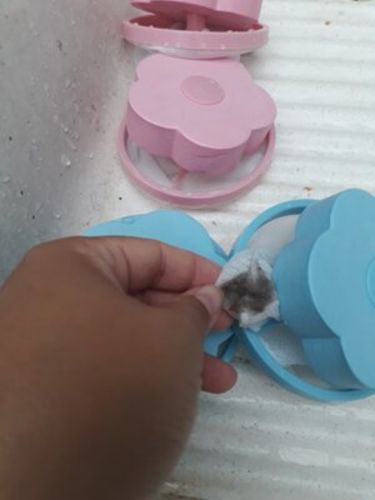 Customer photo review of Laundry Pet Hair Catcher