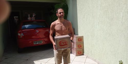 Customer photo review of Cesta Básica Econômica