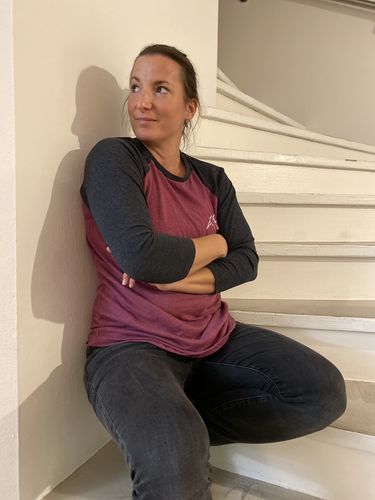 Customer photo review of Ride Free Unisex 3/4 Longsleeve