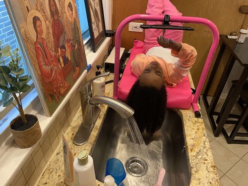 Customer photo review of Shampoo Mat Deluxe