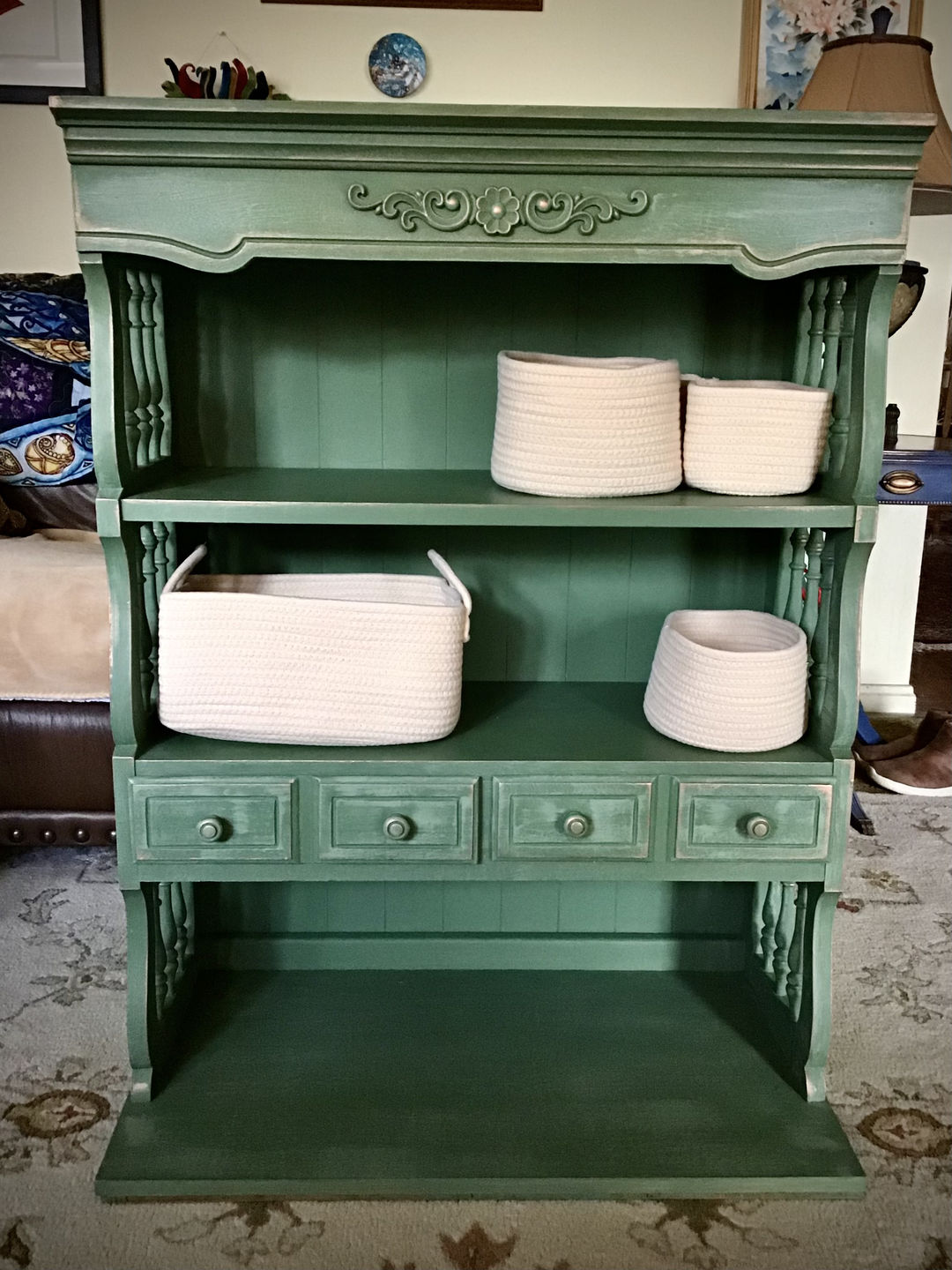 Customer photo review of English Boxwood - One Step Paint