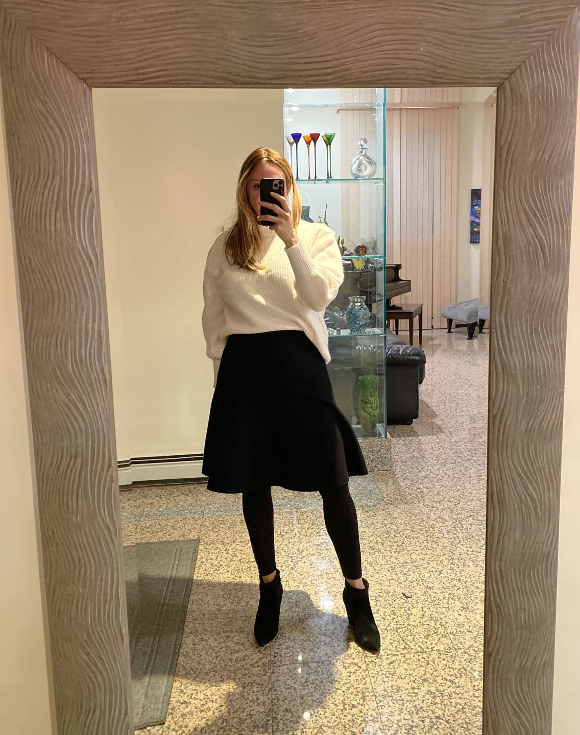 Customer photo review of Amazing MM Skirt - Year Round Black