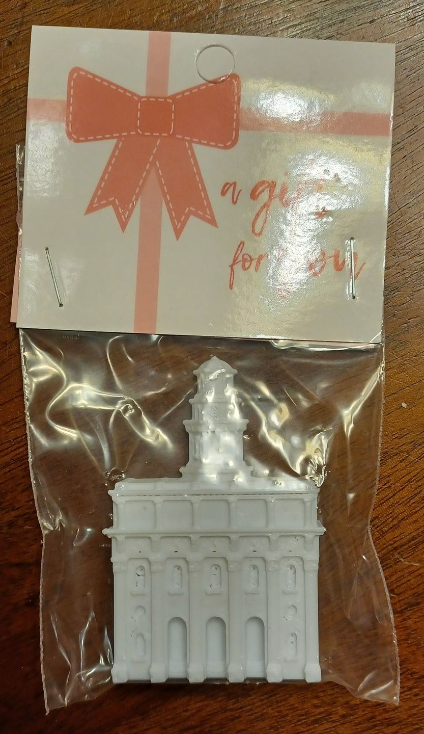 Customer photo review of 3 Temple Magnets - Gift Ready