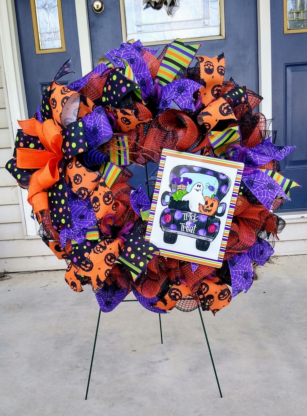Customer photo review of 15"Wire,25"Oad-Pencil Work Wreath X18 Ties, Black XX750302