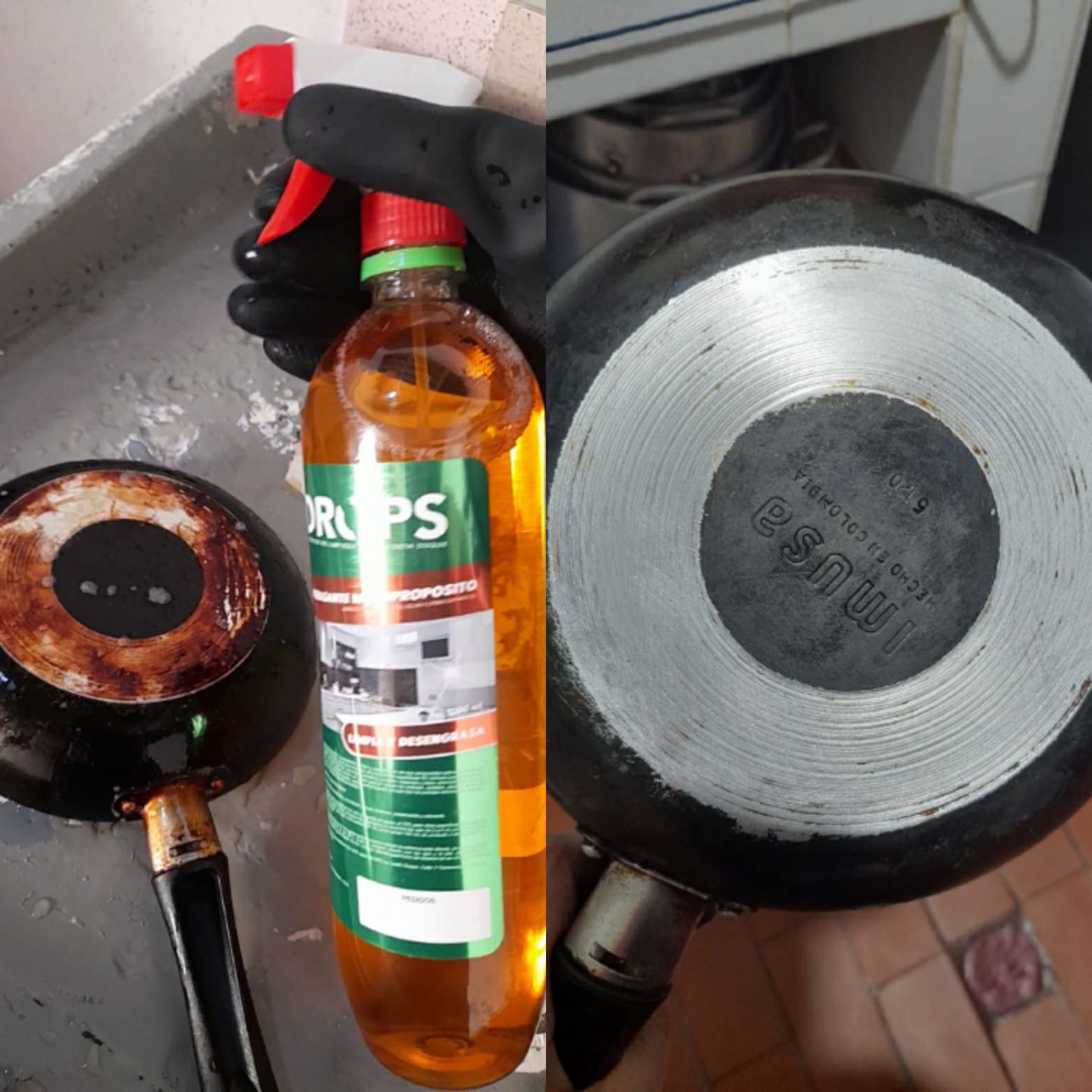 Customer photo review of Desengrasante Multipropósito 1000 ml