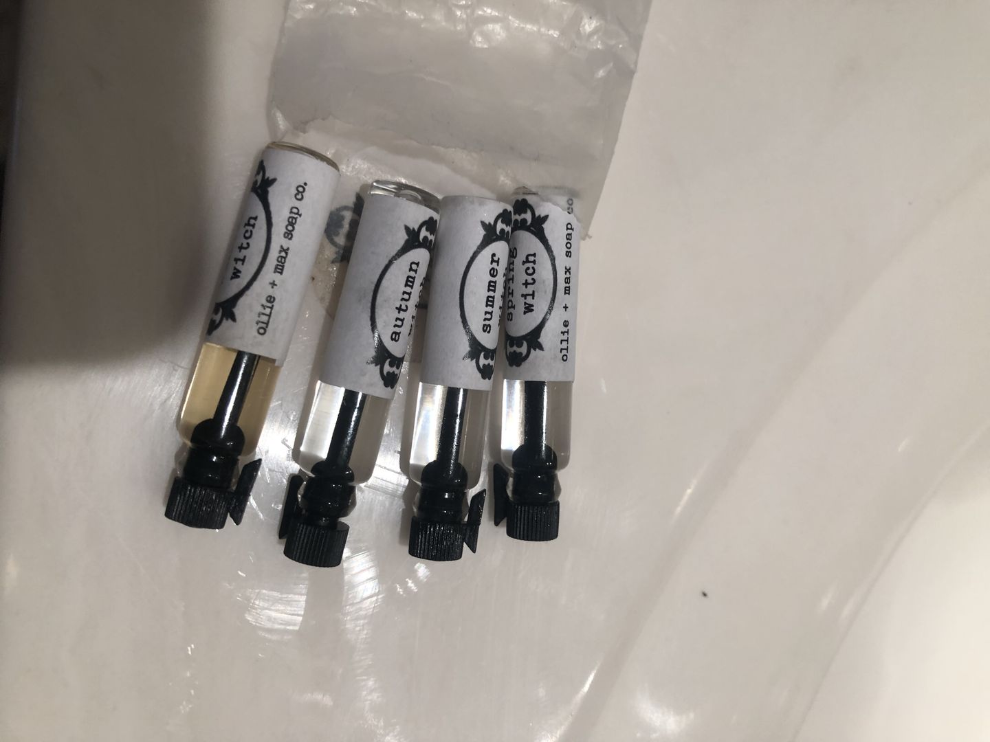 Customer photo review of The 4 Seasons of the Witch - Sample Set