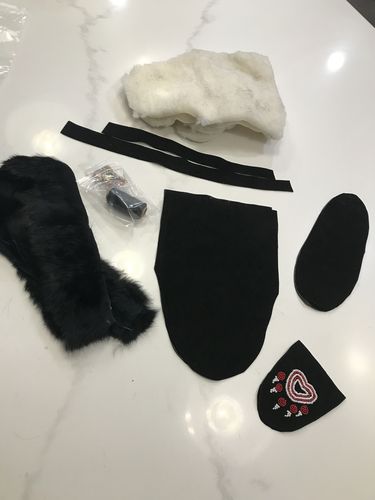 Customer photo review of Kids Moccasin Kit