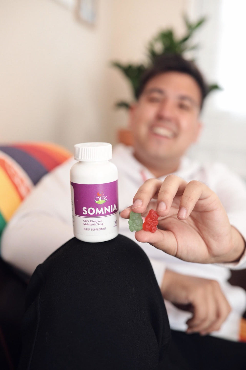 Customer photo review of Somnia Sleep Gummies