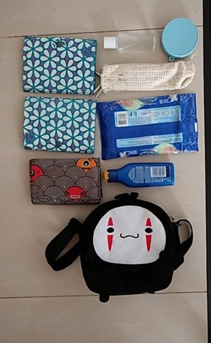 Customer photo review of Kawaii Style Spirited Away No Face Crossbody Bag