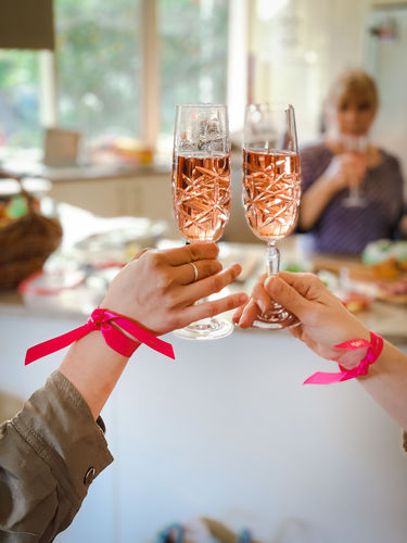 Customer photo review of Sparkling Tempranillo Rosé | 6 Pack