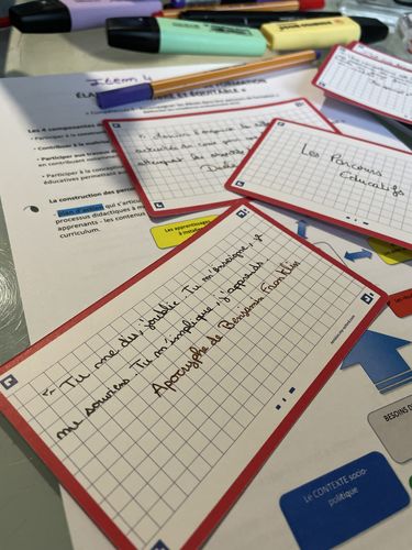 Avis photo d'un client sur Flashcards FLASH 2.0 OXFORD # 80 cartes 7,5 x 12,5 cm - petits carreaux