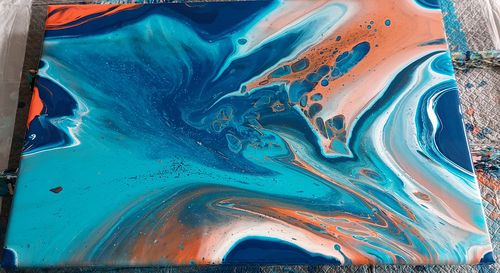 Customer photo review of Workshop: Acrylic Pouring / Einstieg ins Acrylgießen