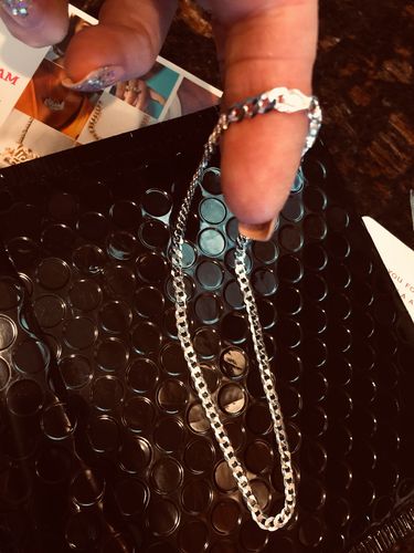 Customer photo review of Kids Naked Cuban Chain