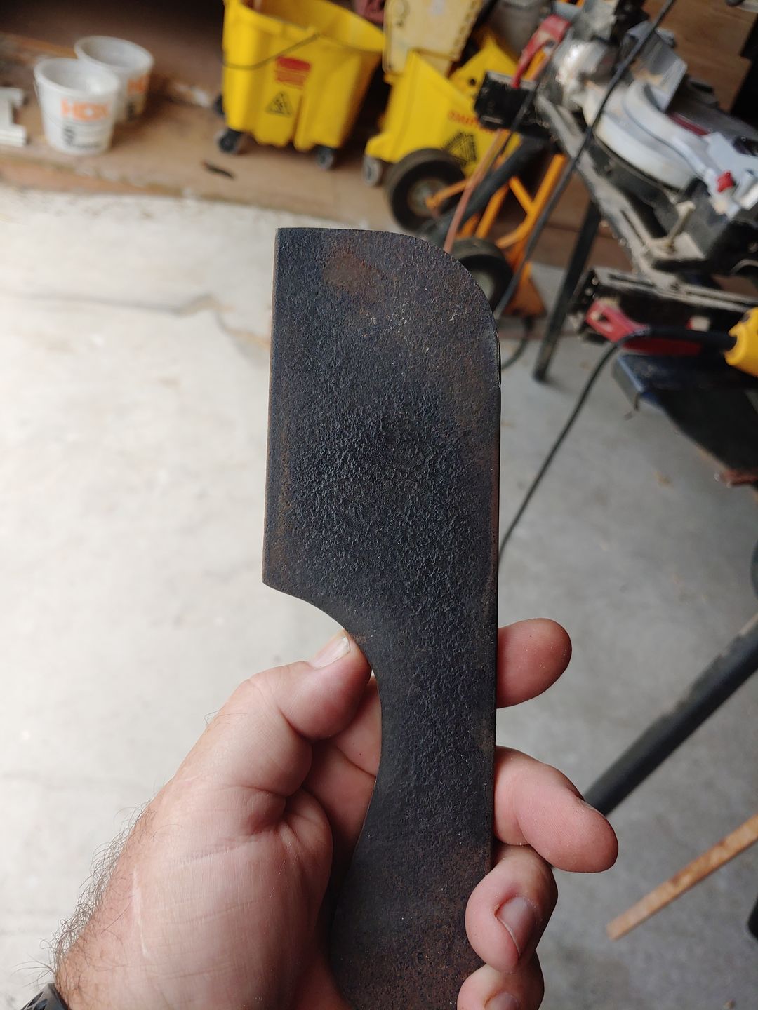 Customer photo review of 4" x 36" Sanding Belts for Stock Removal