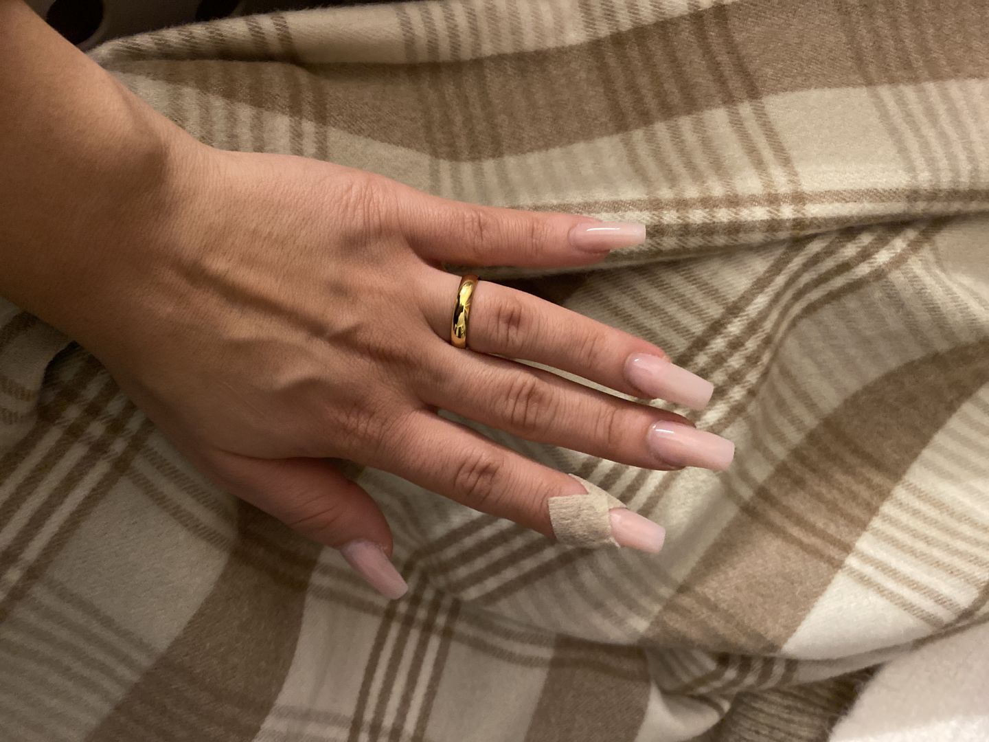 Customer photo review of Lena Ring | 18K vergoldet