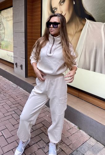 Customer photo review of Lacoste Scuba Mock Neck Contrast Half-Zip Pullover