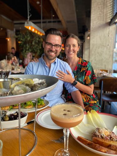 Customer photo review of Jaguar Paradise Black Animal Print Jumpsuit