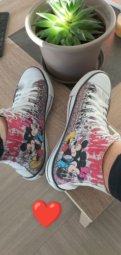 Customer photo review of BASKET MICKEY LOVE YOU