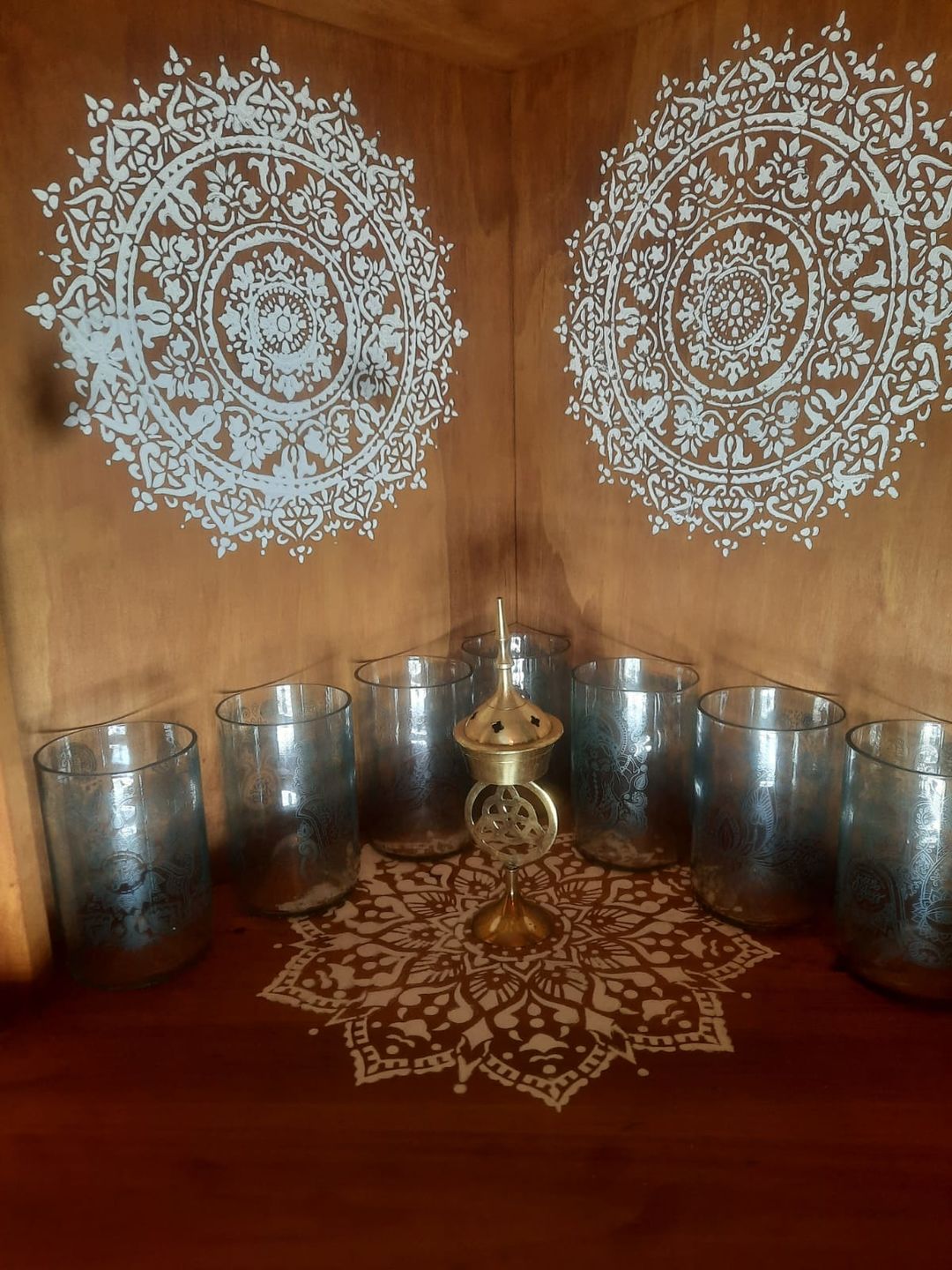 Customer photo review of Om Glass Juego de 4 Vasos