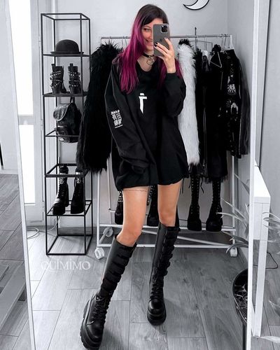 Customer photo review of TO Techwear Japanese Loose Hoodie