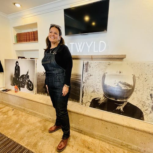 Customer photo review of Two Wheels Overalls Indigo