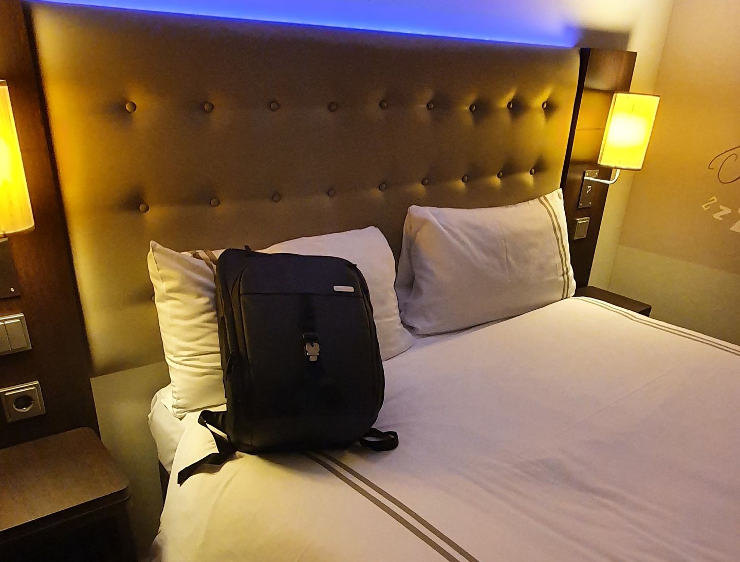 Customer photo review of Backpack – optional with laptop compartment (Tech-Sleeve)