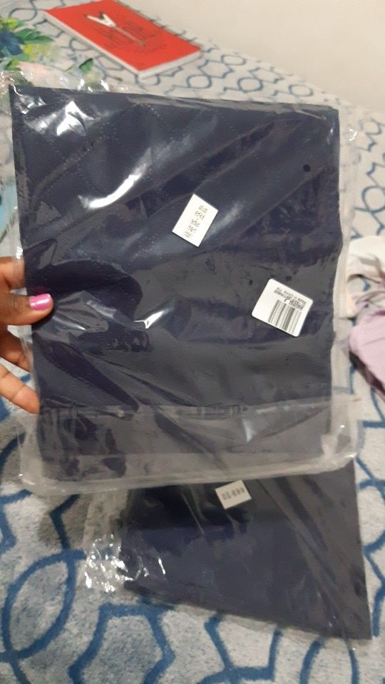 Customer photo review of Pack of 5 High Quality Space Saving Storage Bags