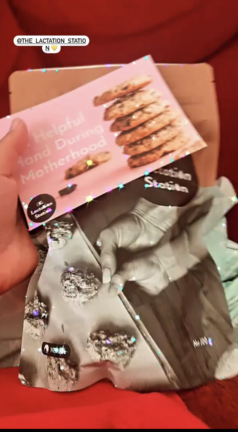 Customer photo review of Peanut Butter Choc Lactation Cookies